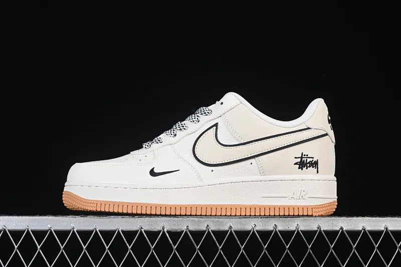 All categories Nk Air Force 1 Air Force series Nk Air Force 1 Low Air Force low-top Nike Air Force 1'07 Low Stusi co-branded off-white raw rubber sole Air Force 1 low-top casual sneakers CS5288-055